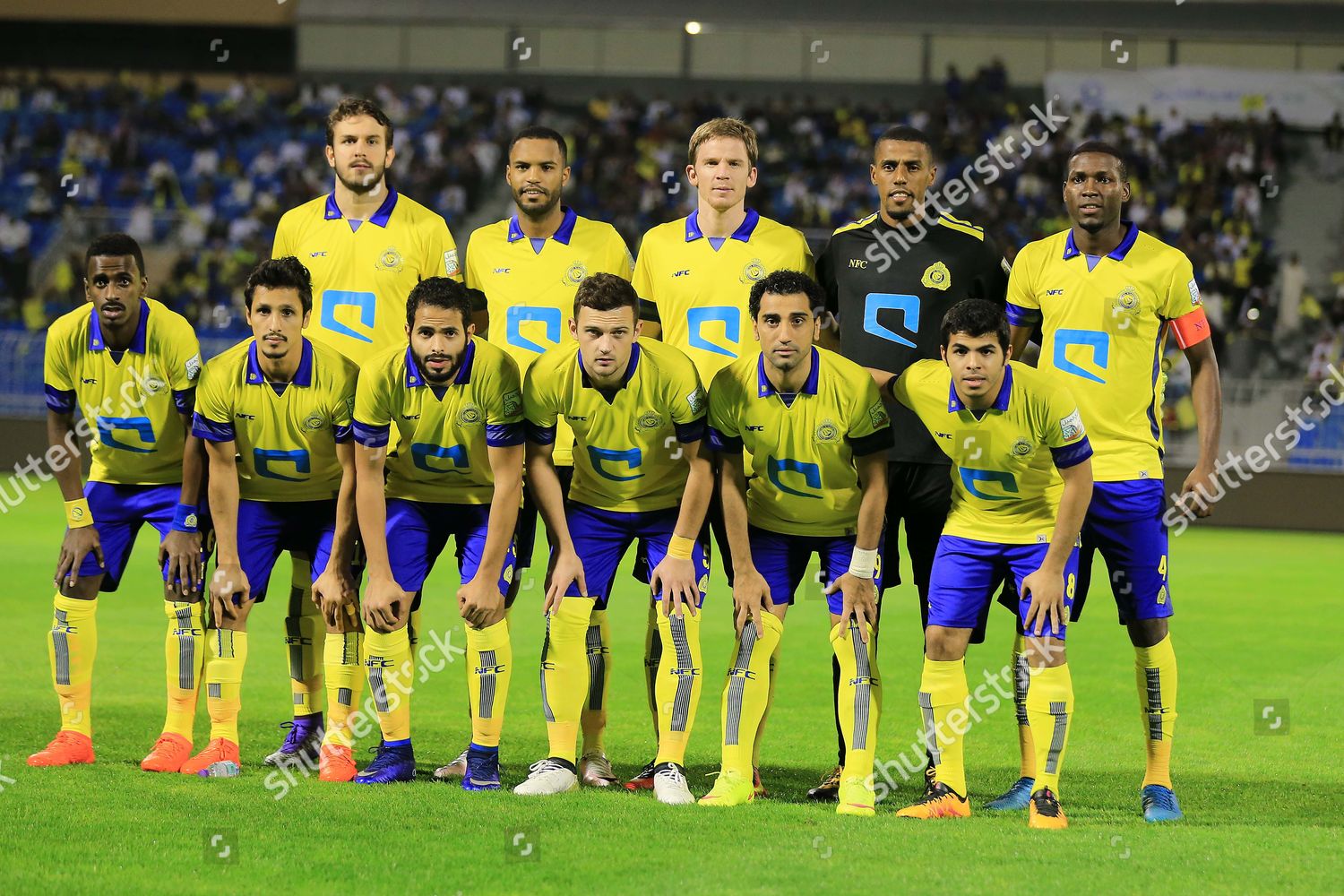 Alnassr Team Pose Prior Saudi Professional Editorial Stock Photo ...