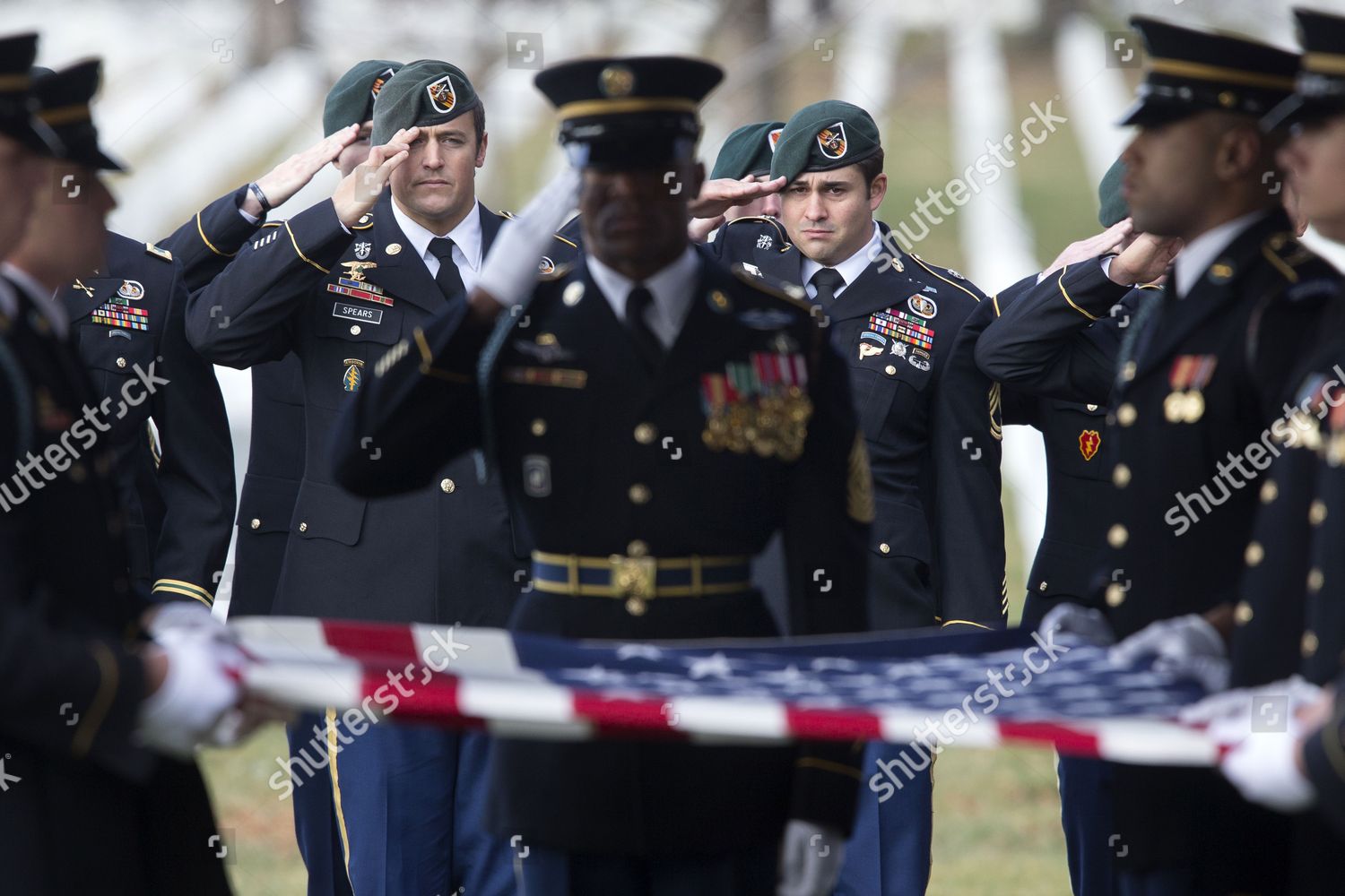 Us Army Special Forces Members Back Editorial Stock Photo Stock Image
