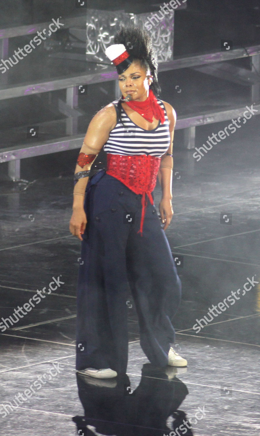 Stock photo of Janet Jackson 'Rock Witchu Tour' concert, Madison Square Garden, New York, America - 01 Nov 2008