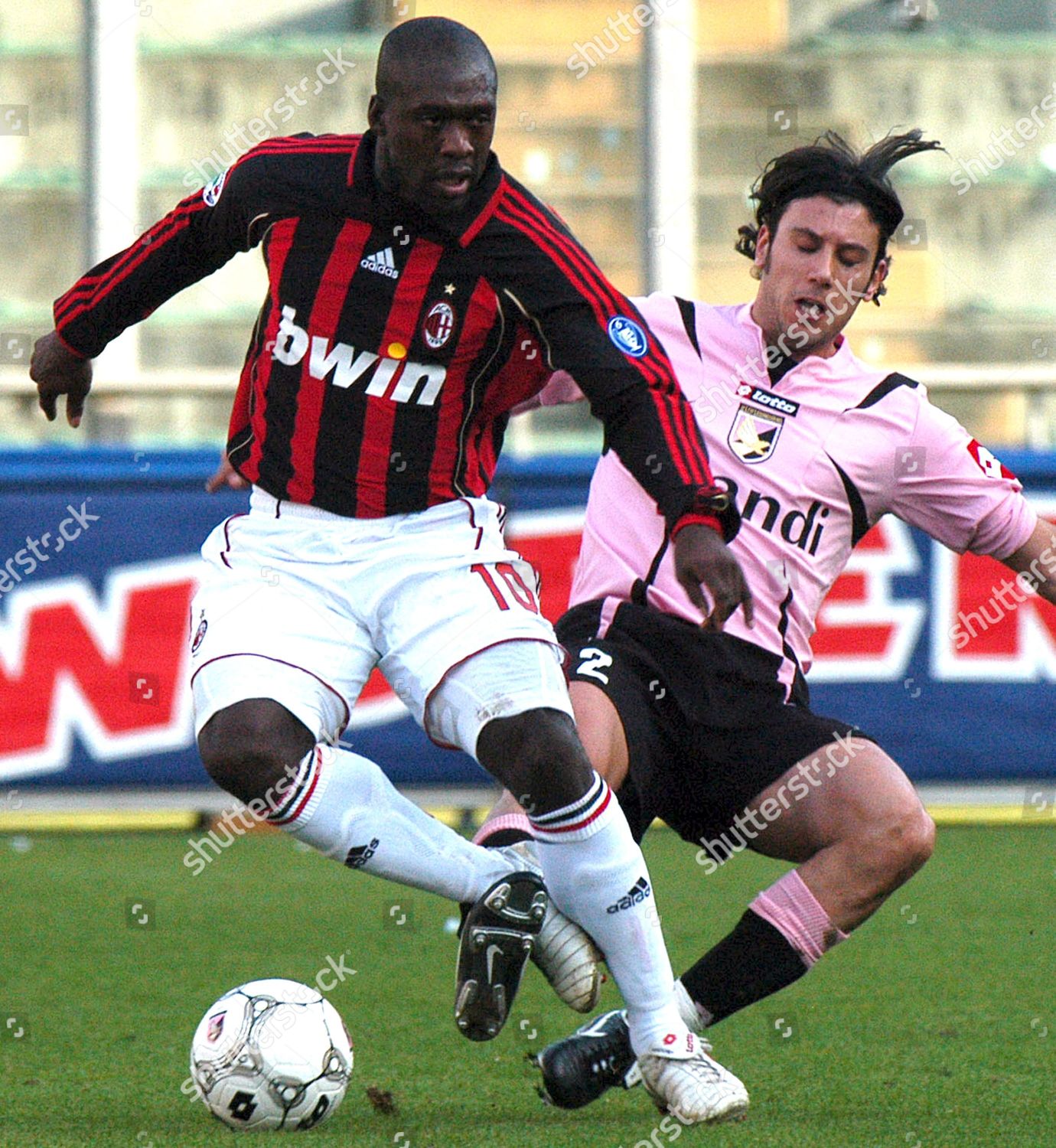 Dutch Midfielder Clarence Seedorf L Ac Editorial Stock Photo - Stock 