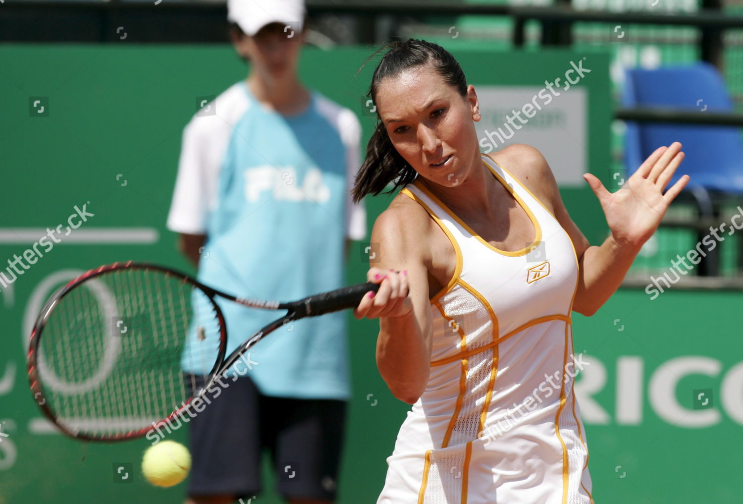 Serbian Jelena Jankovic Returns Ukrainian Alona Editorial Stock Photo ...