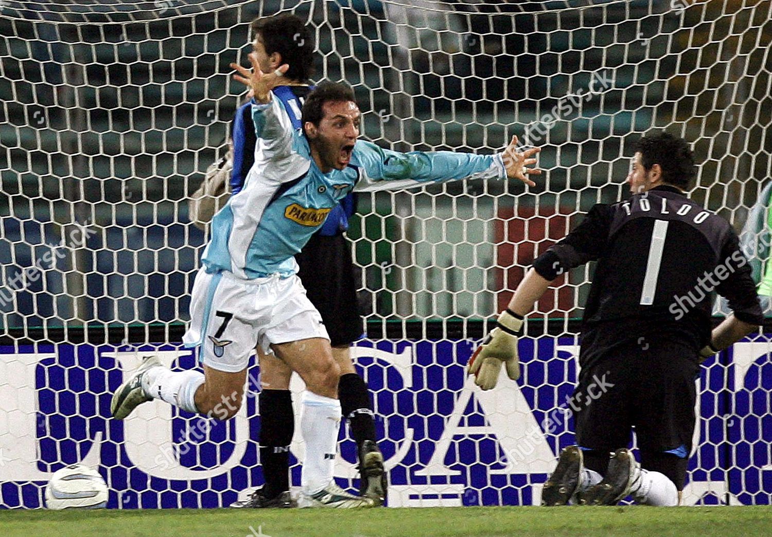 Antonio Filippini L Ss Lazio Celebrates Editorial Stock Photo Stock