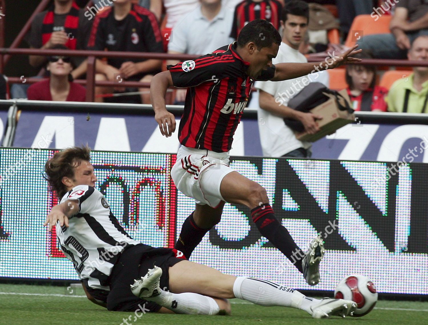 Brazilian Serginho R Ac Milan Fights Ball Editorial Stock Photo Stock Image Shutterstock