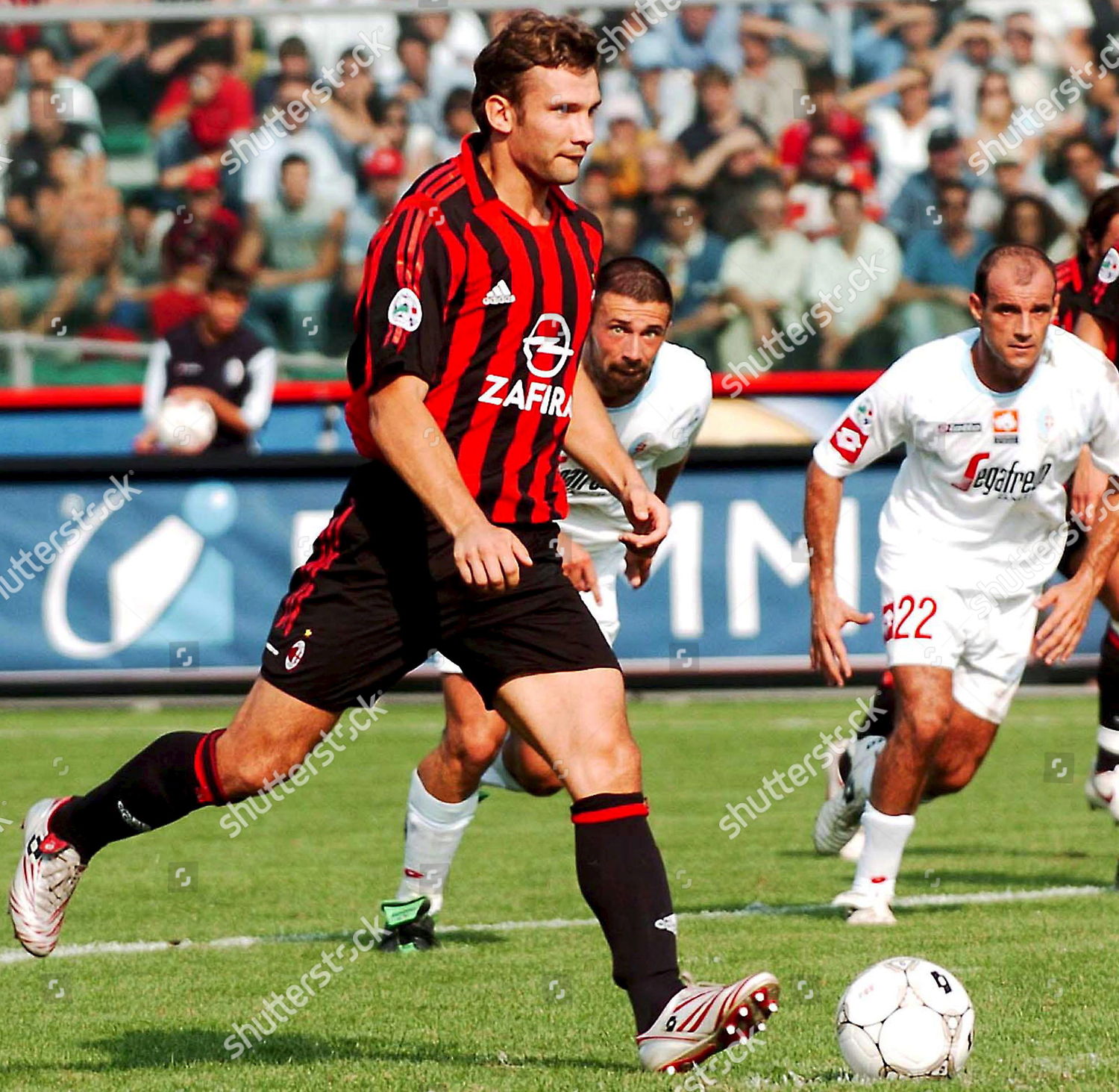 Ukrainian Forward Andriy Shevchenko Ac Milan Editorial Stock Photo - Stock  Image