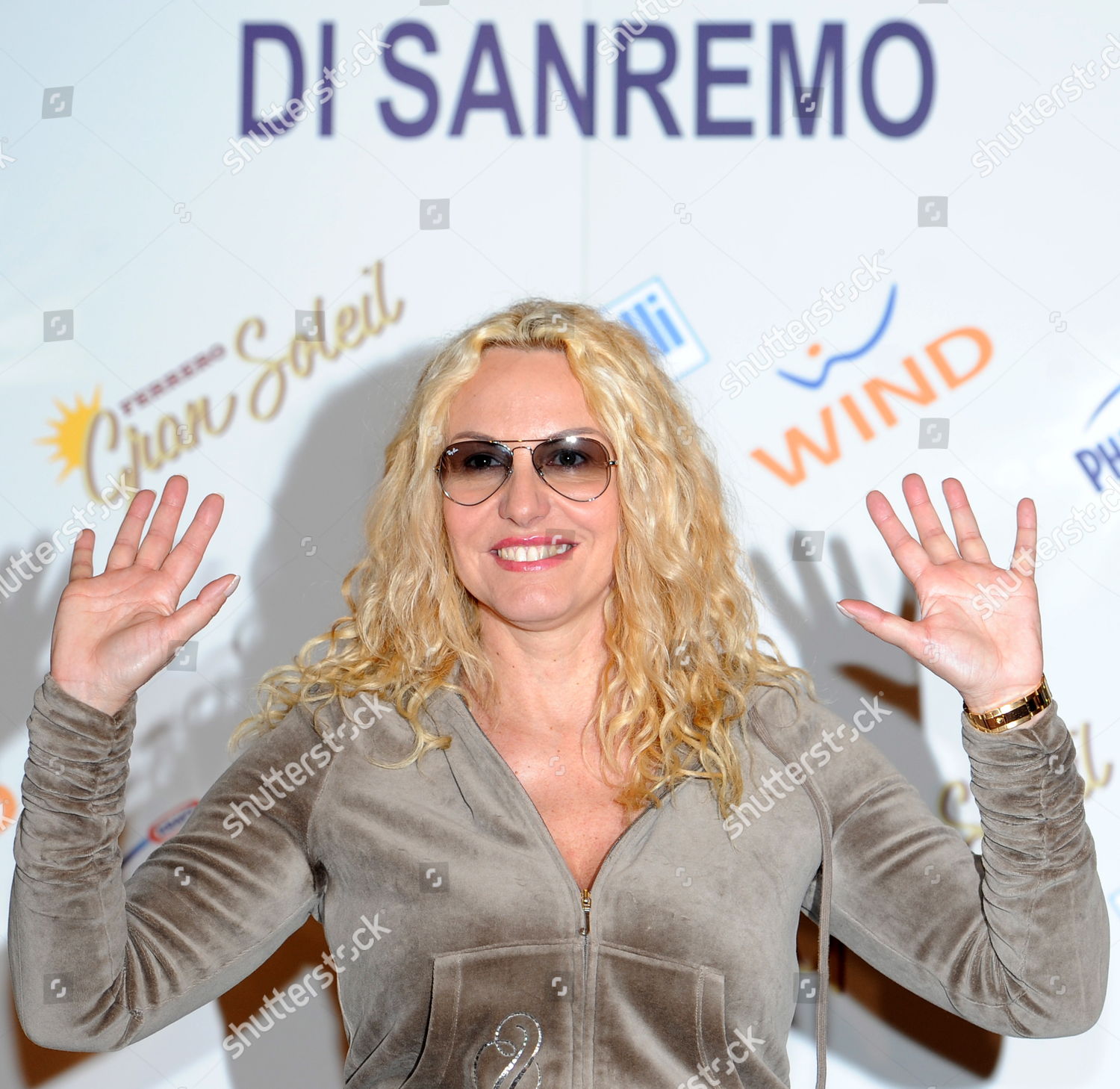 ITALIAN TV HOST ANTONELLA CLERICI ATTENDS Editorial Stock Photo Stock