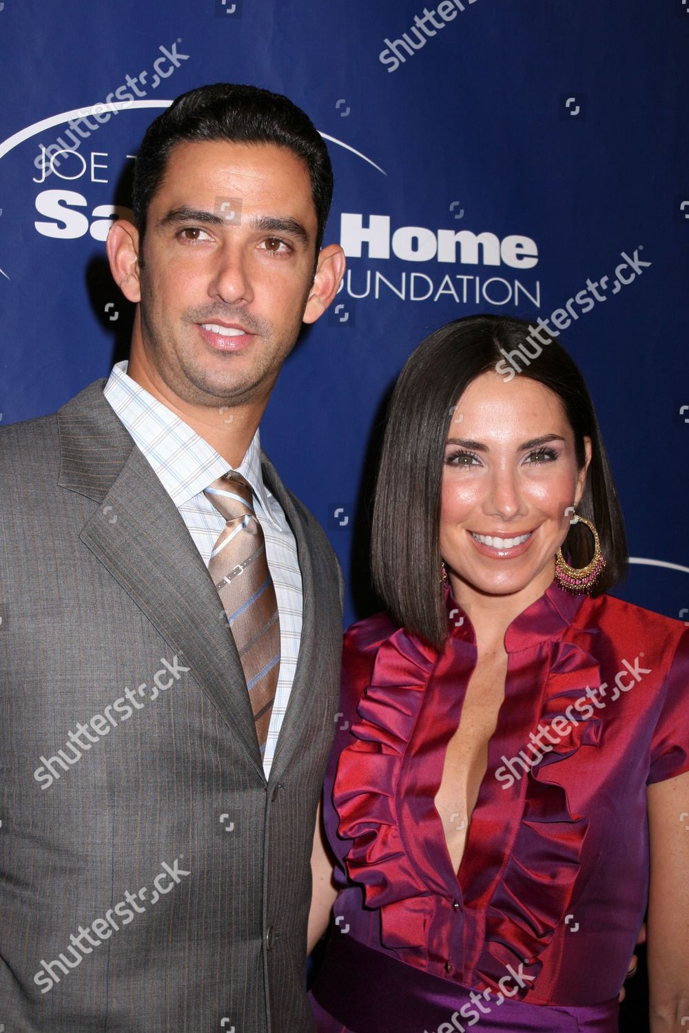 Jorge Posada Laura Posada Editorial Stock Photo - Stock Image