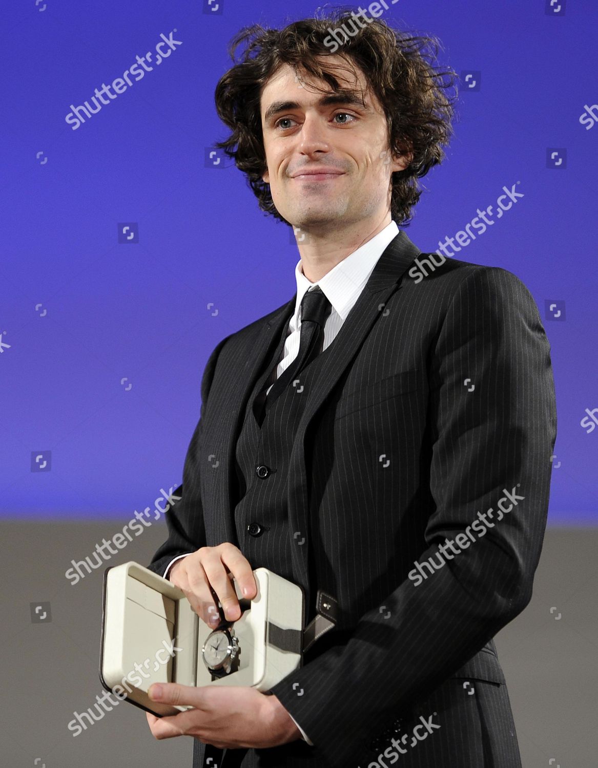 Italian Actor Director Flavio Parenti Holds Editorial Stock Photo ...