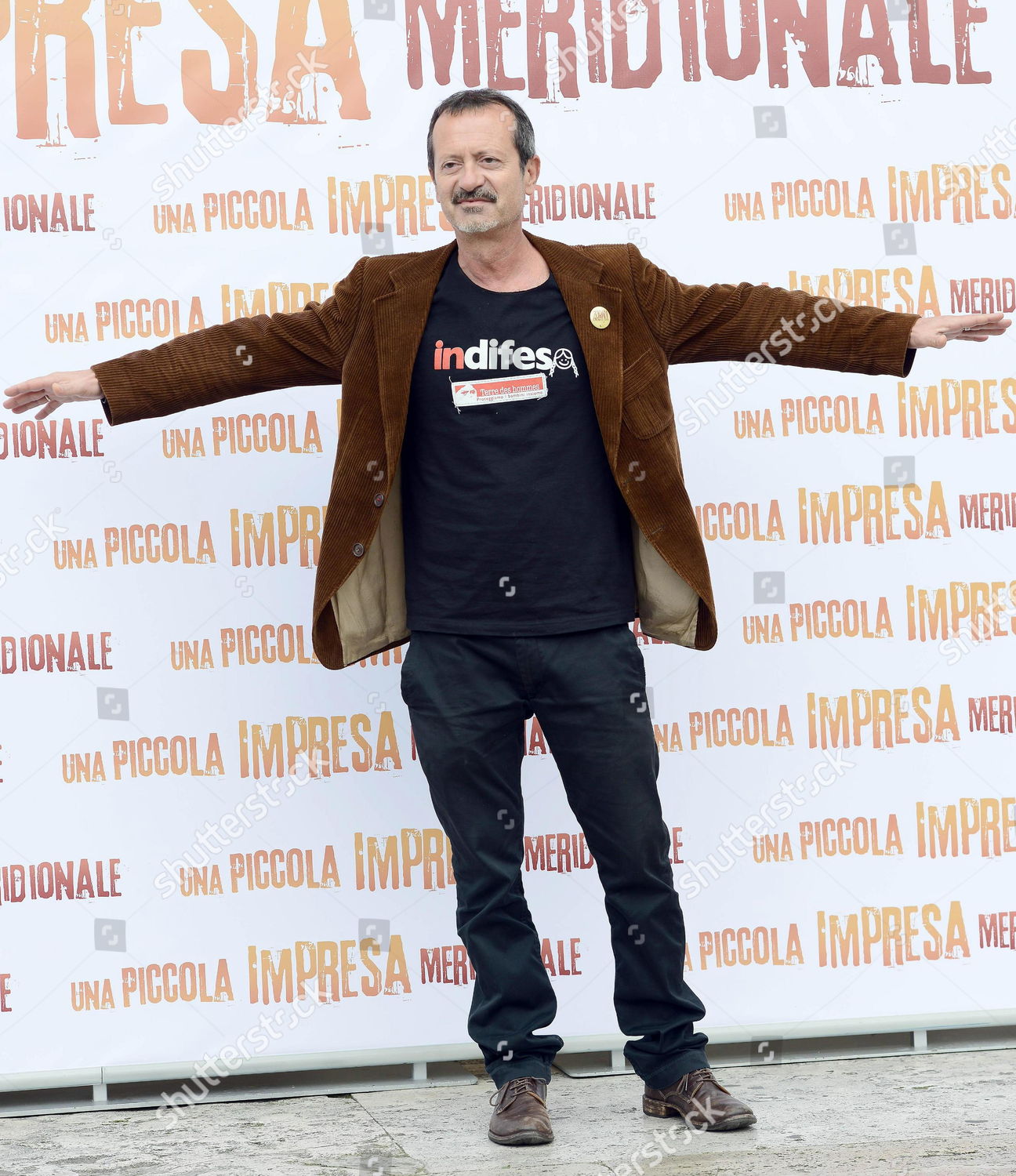 Italian Director Actor Rocco Papaleo Poses Editorial Stock Photo Italian Director Actor Rocco Papaleo Poses Editorial Stock Photo