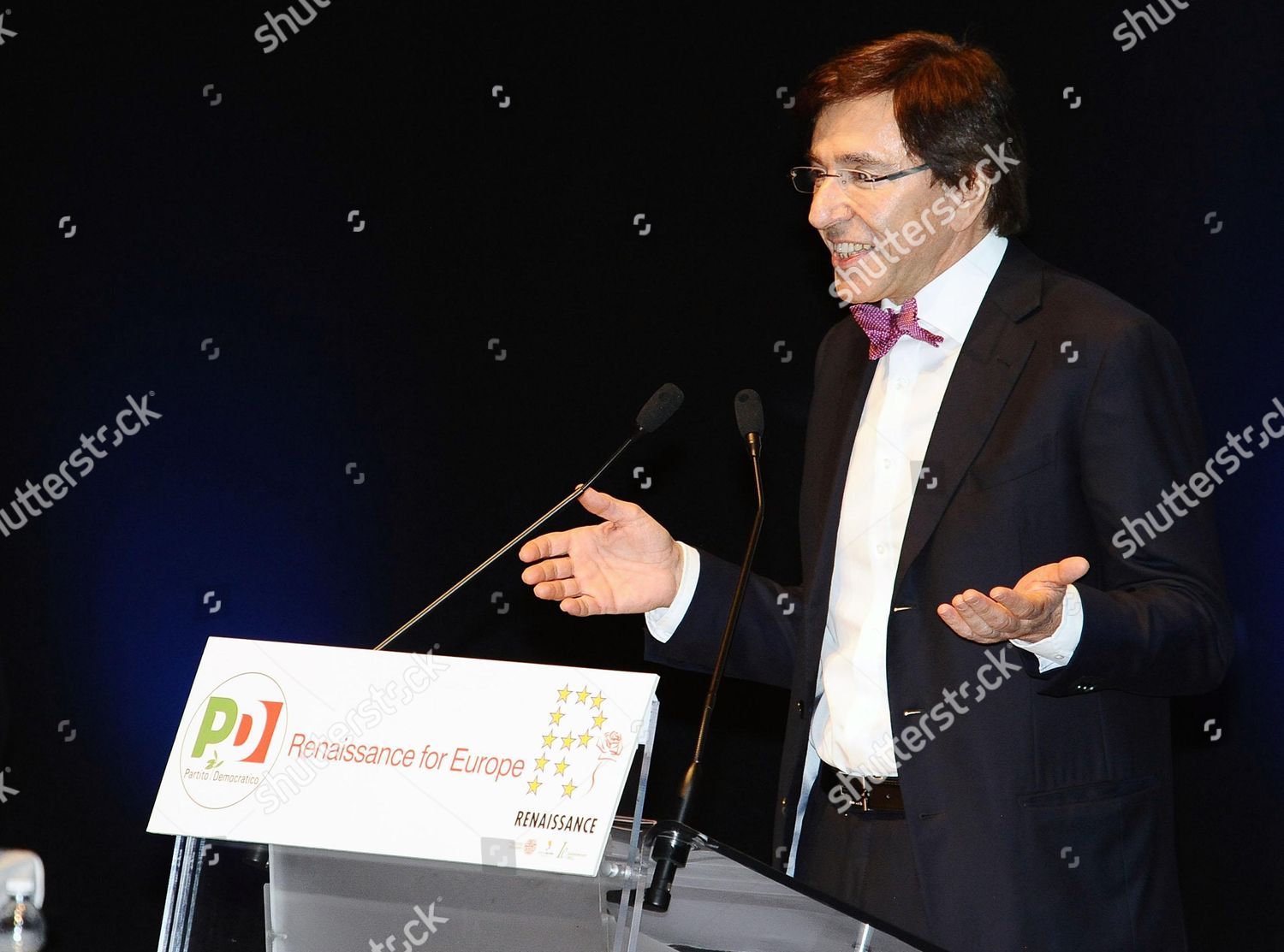 Elio Di Rupo Prime Minister Belgium Editorial Stock Photo - Stock Image ...