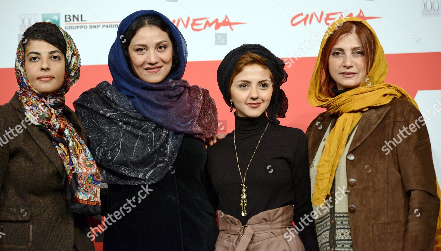 Iranian Cast Nawal Sharifi Shabnam Moghaddami Editorial Stock Photo