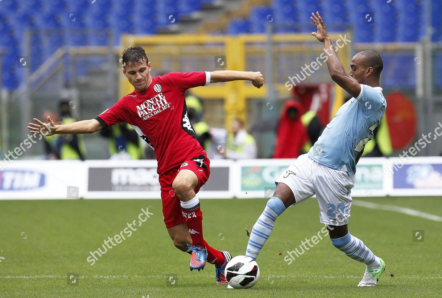 Lazios Abdoulay Konko R Vies Ball Sienas Editorial Stock Photo Stock Image Shutterstock