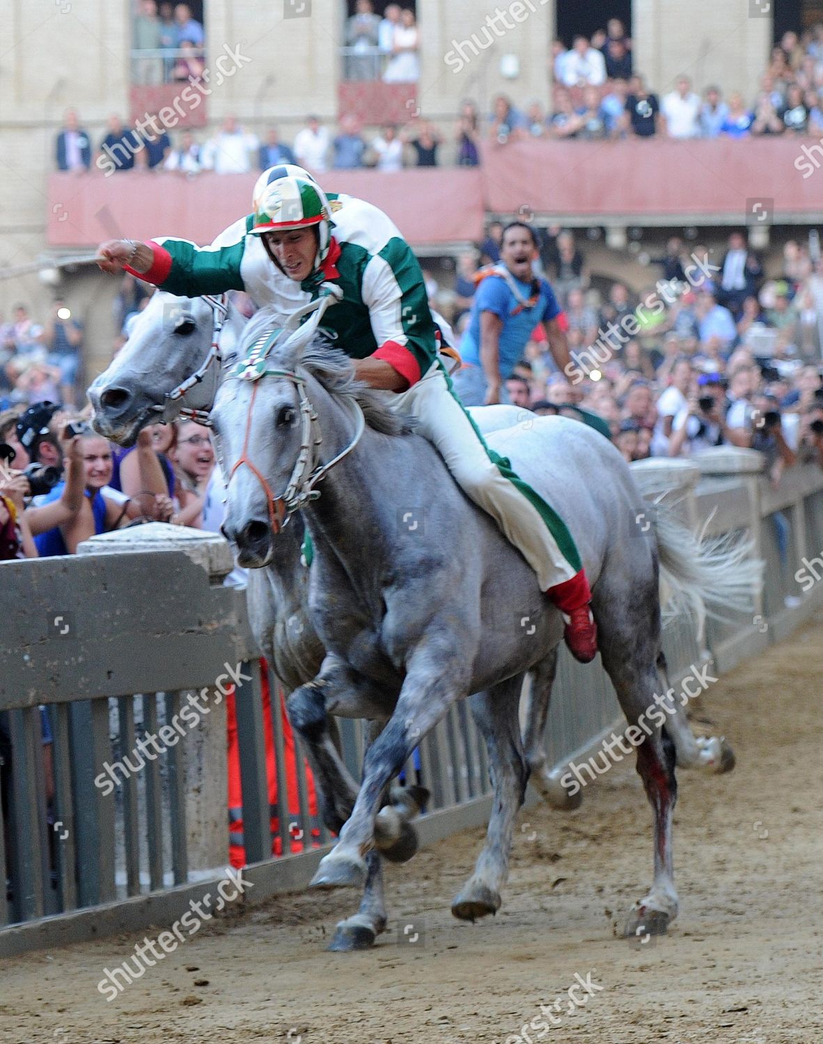 Italian Jockey Giovanni Atzeni Aka Tittia Editorial Stock Photo - Stock ...