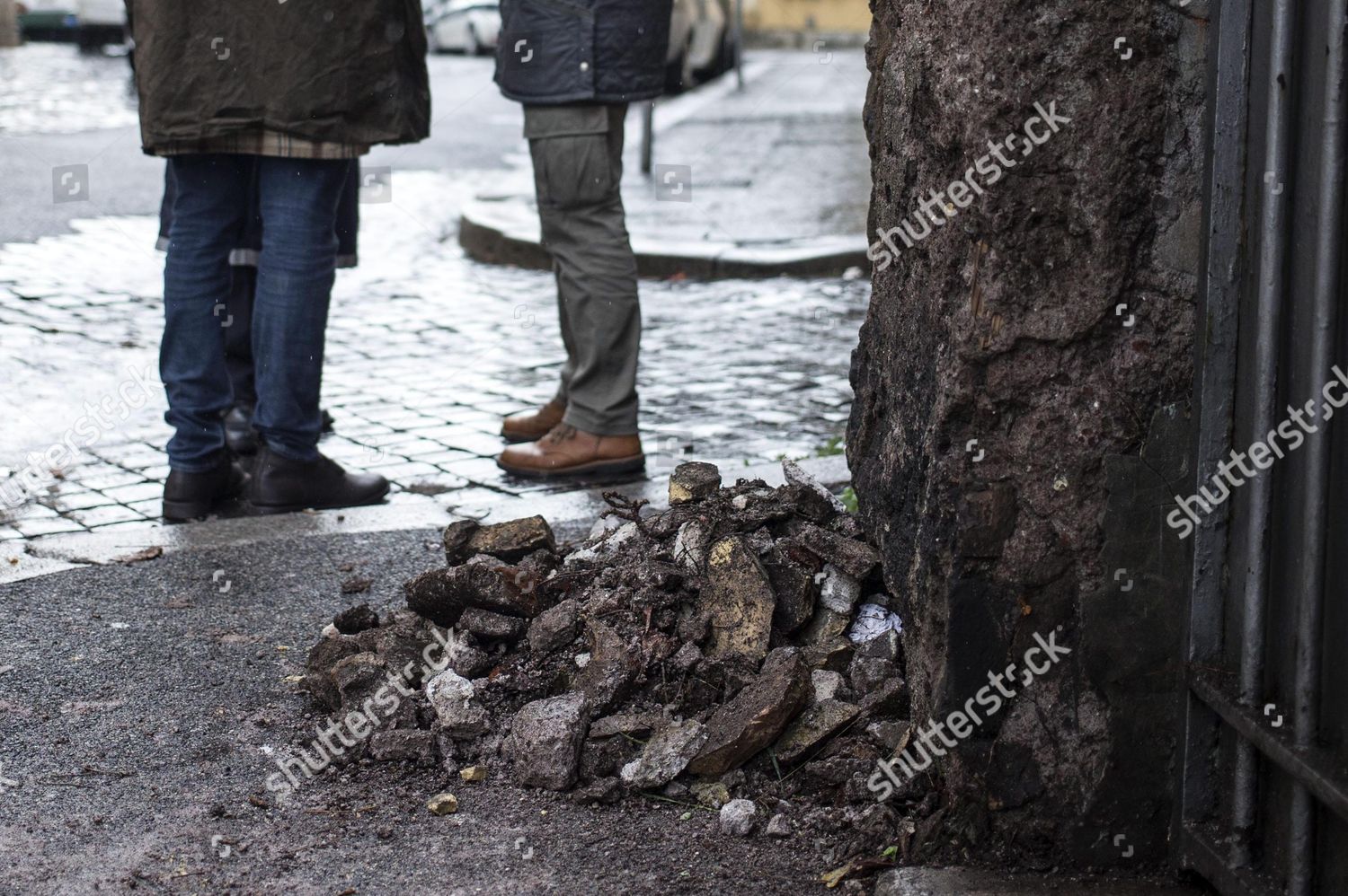 Part Famous Risorgimento Landmark Rome Crumbled Because Editorial Stock Photo Stock Image Shutterstock