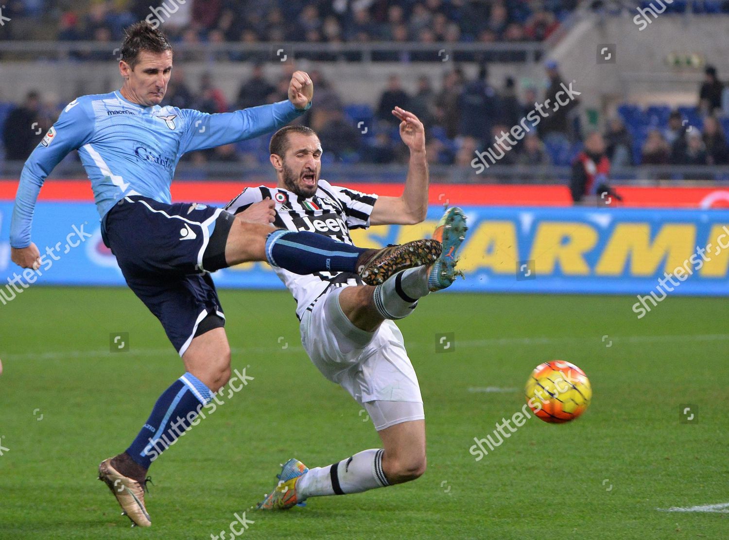 Lazios Miroslav Klose L Juventus Giorgio Editorial Stock Photo - Stock ...