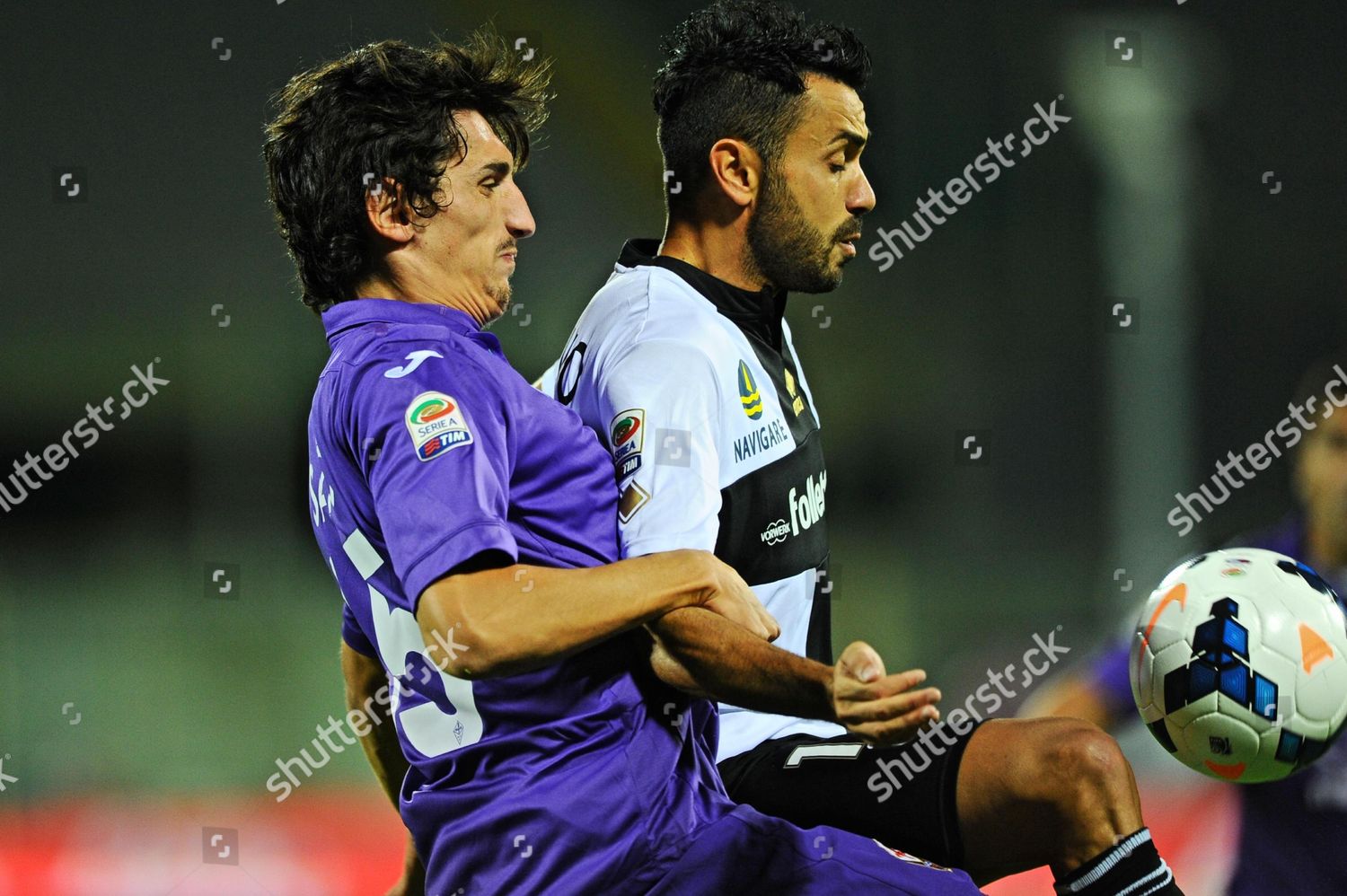 Stefan Savic L Fiorentina Raffaele Palladino Editorial Stock Photo ...