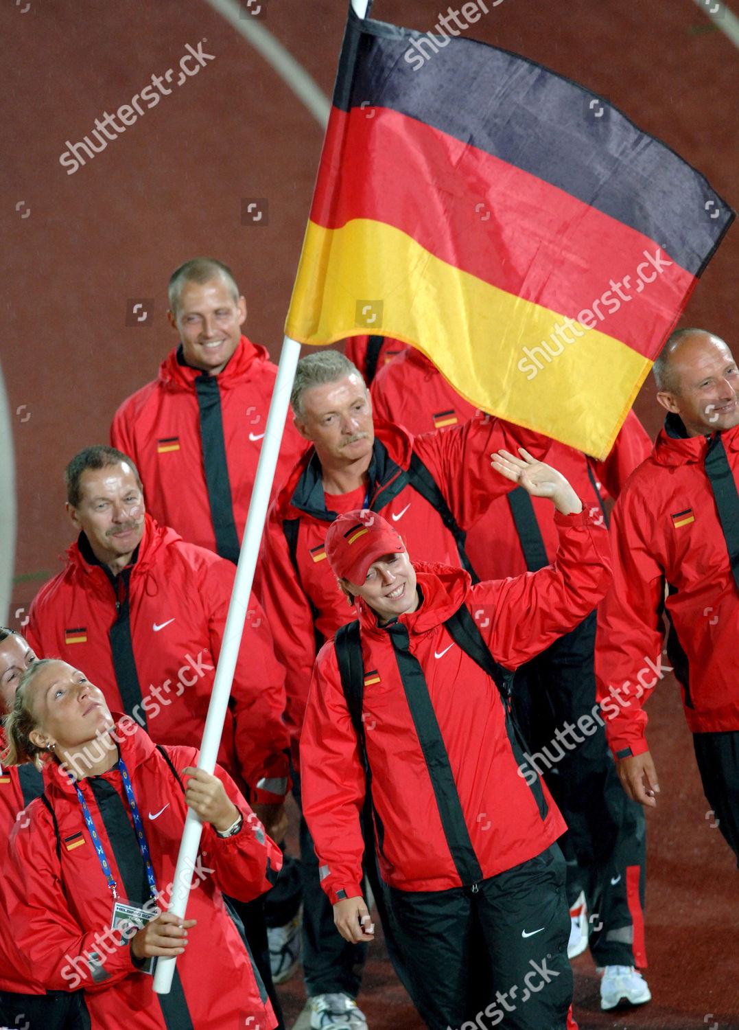 Members German Team Enter Olympic Stadion Editorial Stock Photo Stock Image Shutterstock