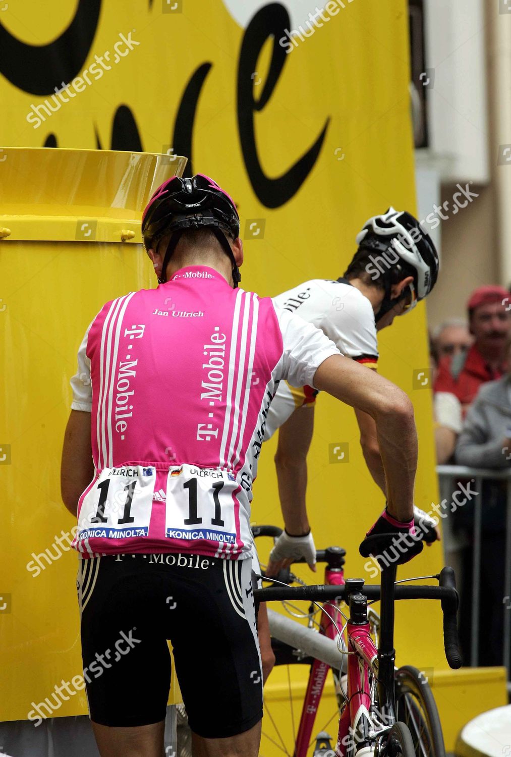 Casquette De Cyclisme Vintage Deutsche Telekom T-mobile Rose Homme Podium