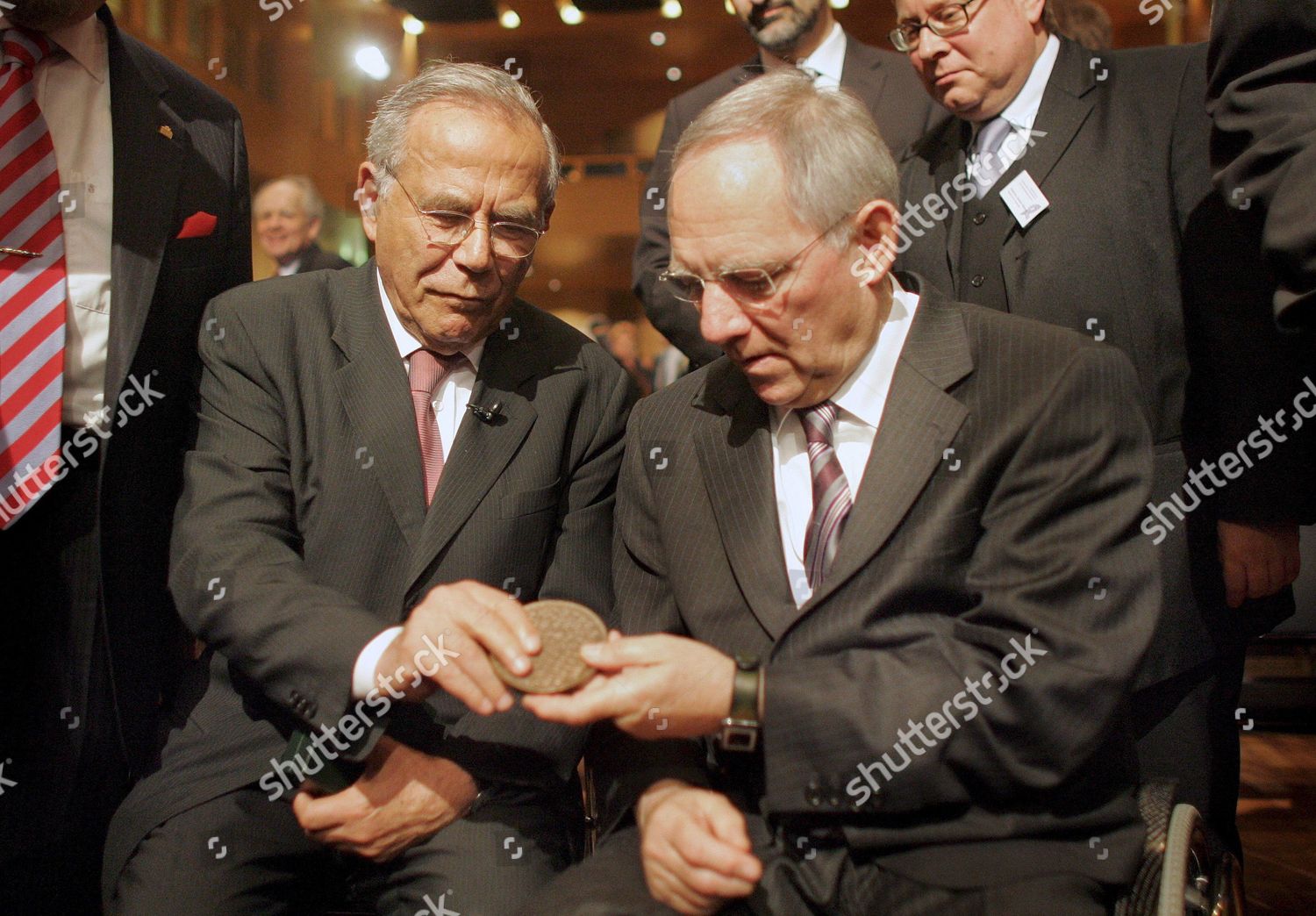 Stef Wertheimer L Israeli Industrialist Former Editorial Stock Photo