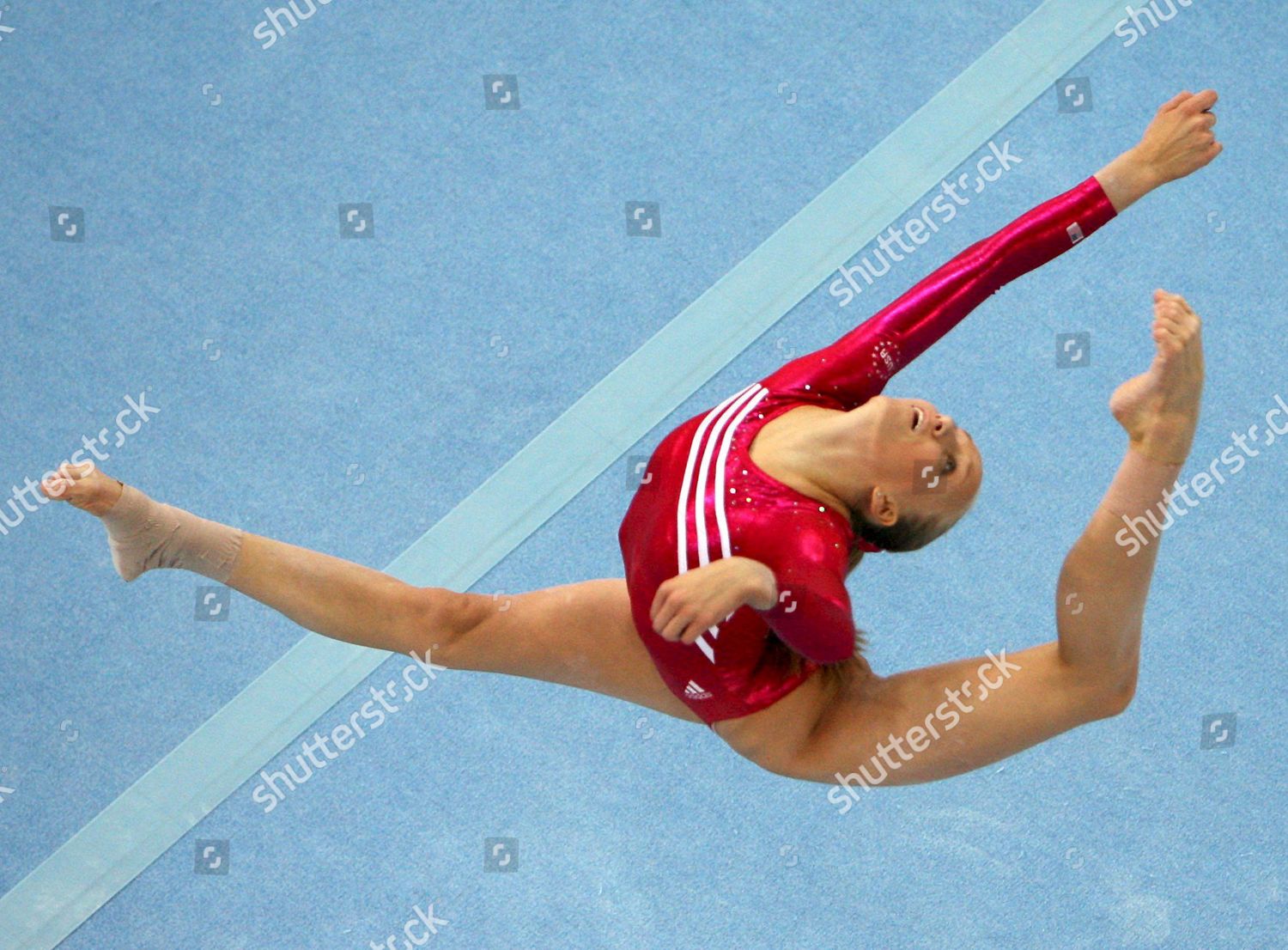 U S Athlete Anastasia Liukin Performs Editorial Stock Photo - Stock ...