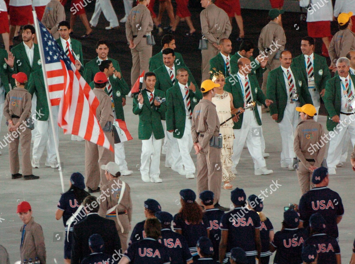 Iraq Olympic Team Pass Usteam Front Editorial Stock Photo Stock Image