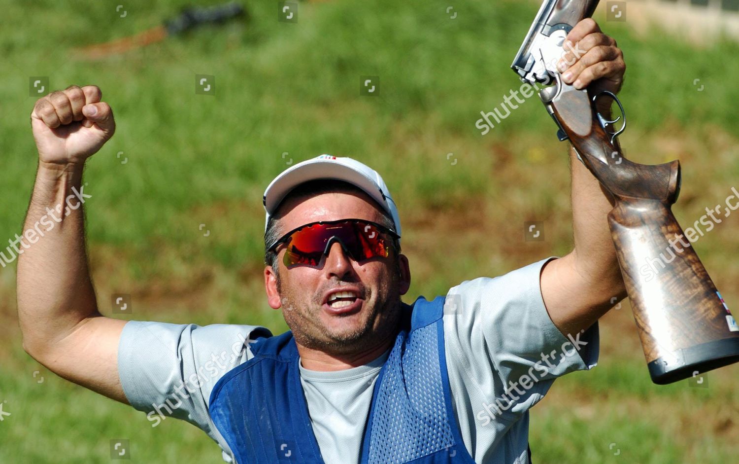 ANDREA BENELLI ITALY CELEBRATES HIS GOLD Editorial Stock Photo Stock