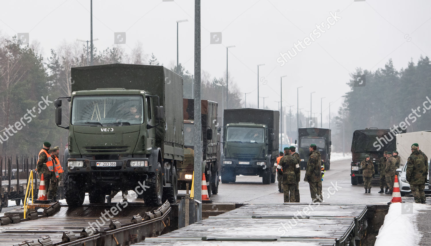 German Bundeswehr Vehicles Battalion Armored Infantryman Editorial ...