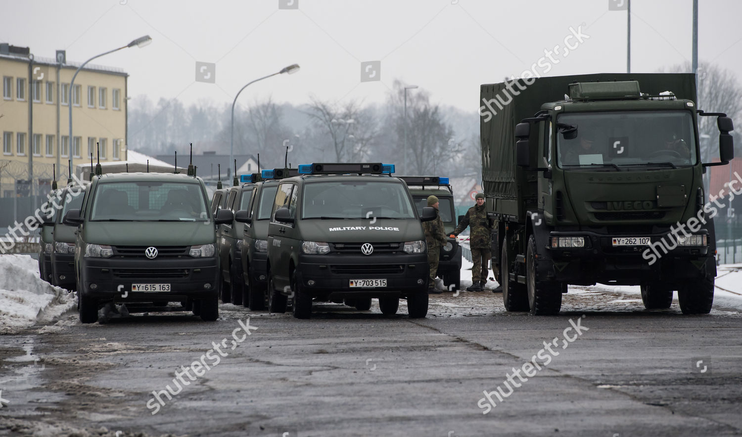 German Bundeswehr Vehicles Battalion Armored Infantryman Editorial ...