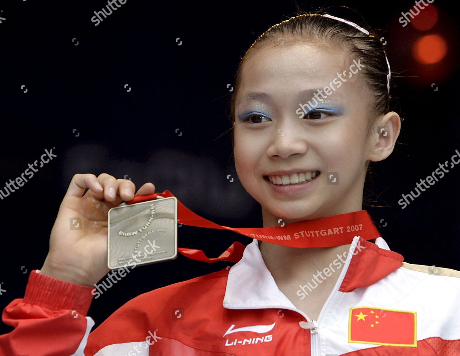 Chinese Gymnast Yang Yilin Poses Her Editorial Stock Photo Stock