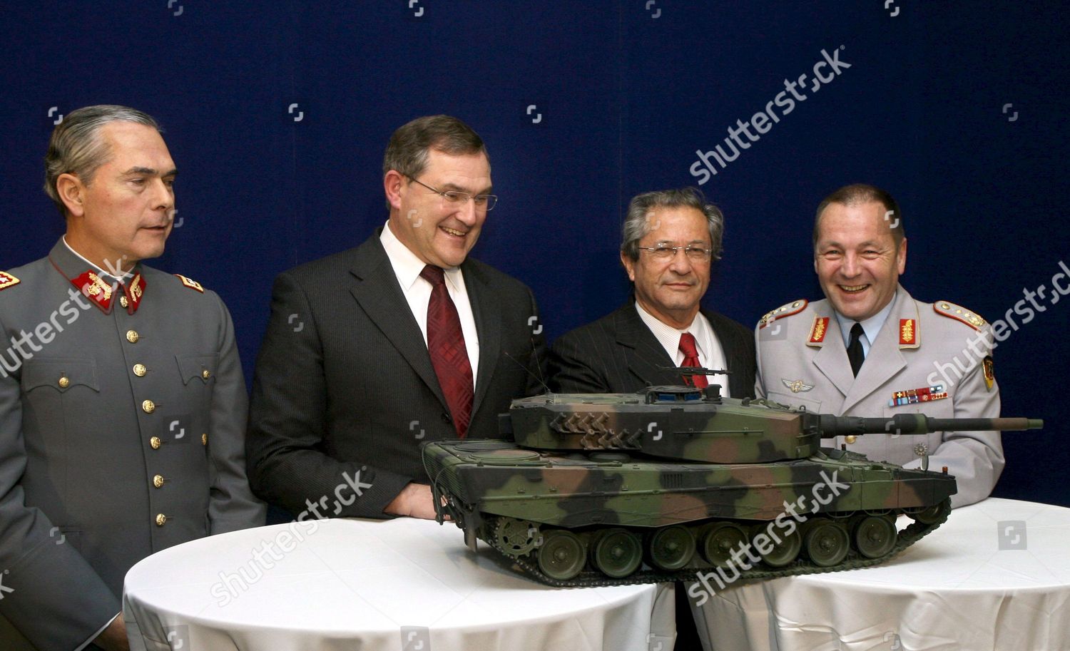 Commander Chief Chilean Army Oscar Izurieta Editorial Stock Photo