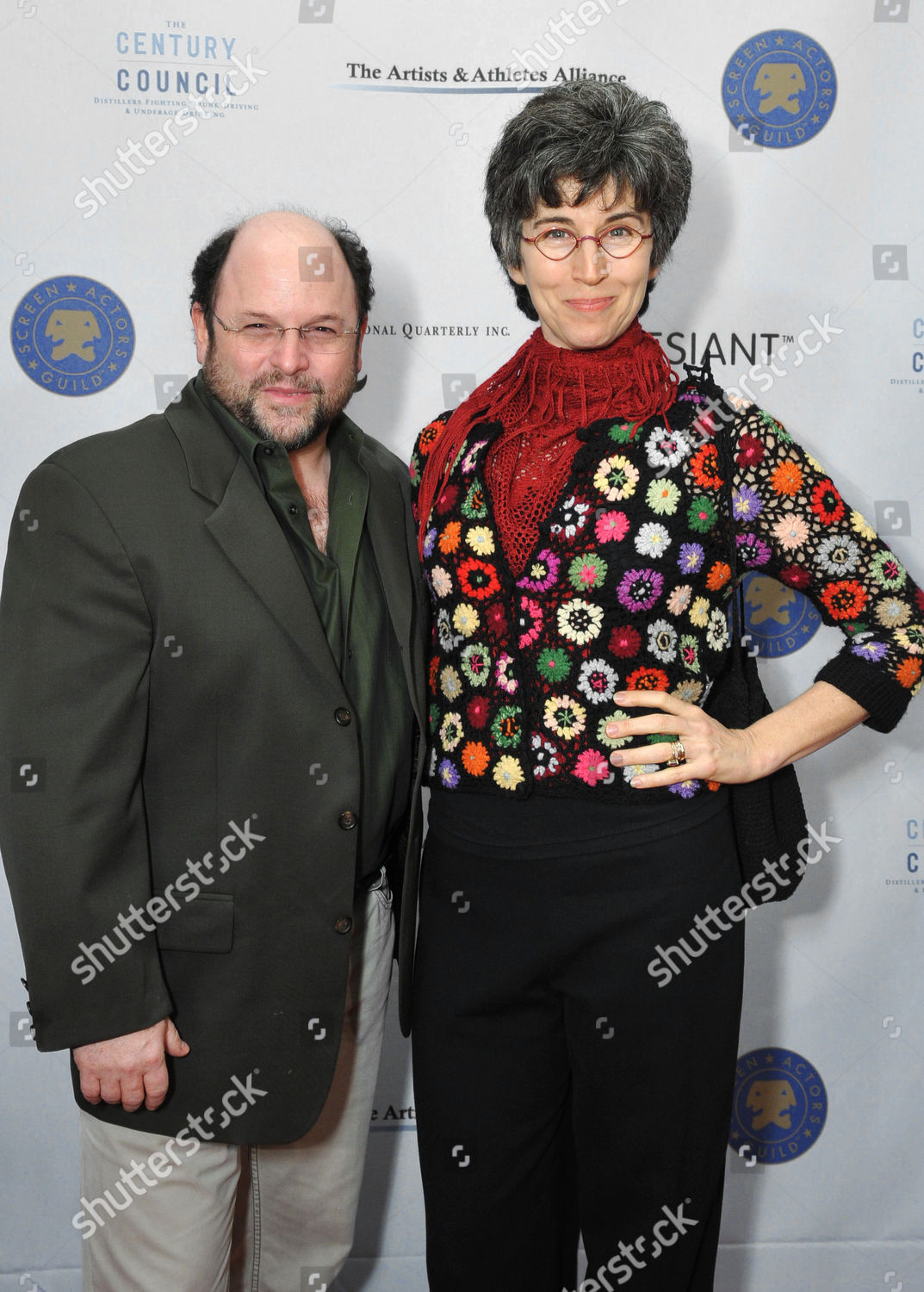 JASON ALEXANDER WIFE DAENA E TITLE Editorial Stock Photo - Stock Image