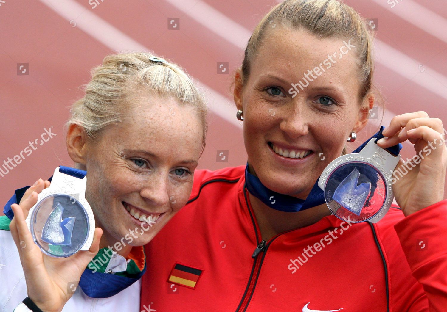 German Athlete Kirsten Bolm R Irish Editorial Stock Photo - Stock Image ...