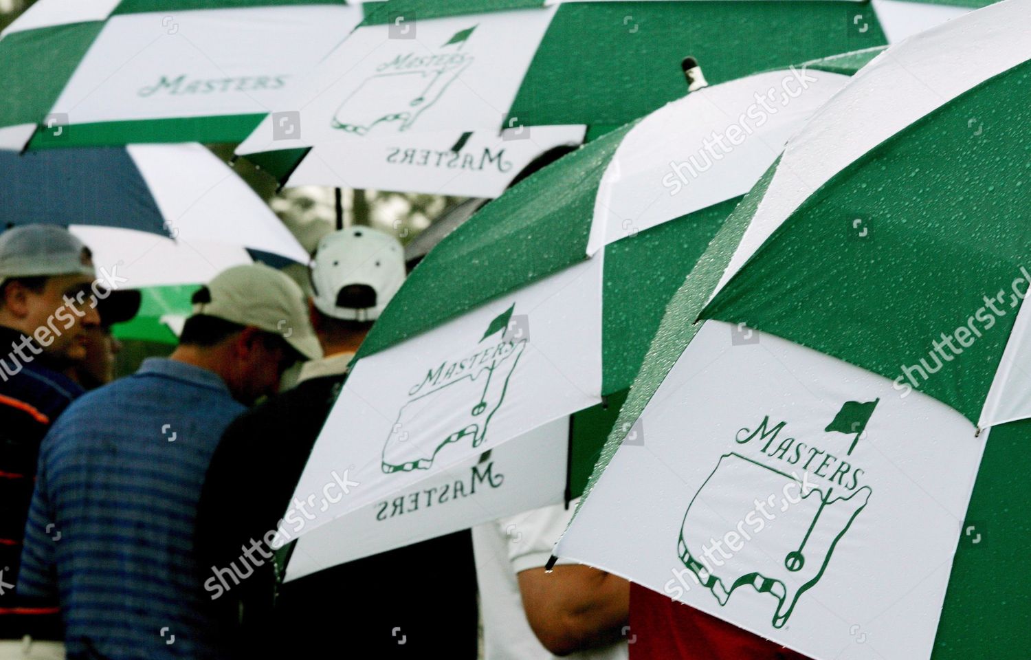 Umbrellas Masters Logo Seen Rain Falls Editorial Stock Photo Stock Image Shutterstock