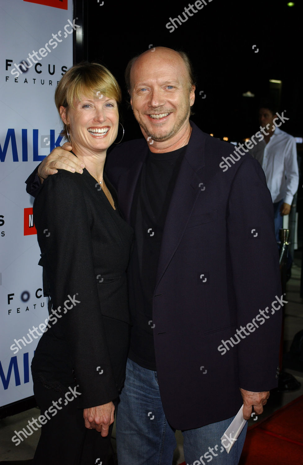 Paul Haggis Wife Deborah Rennard Editorial Stock Photo - Stock Image ...