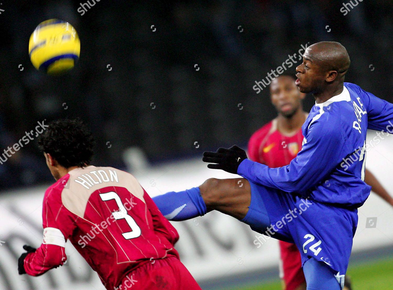 Rc Lens Vitorino Hilton L Clashes Hertha Editorial Stock Photo Stock Image Shutterstock