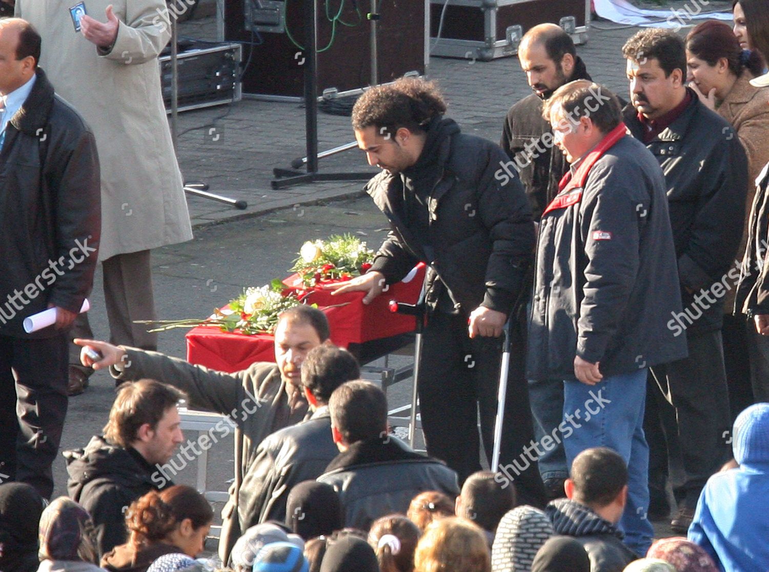 Kamil Kaplan Attends Memorial Service Fire Editorial Stock Photo ...