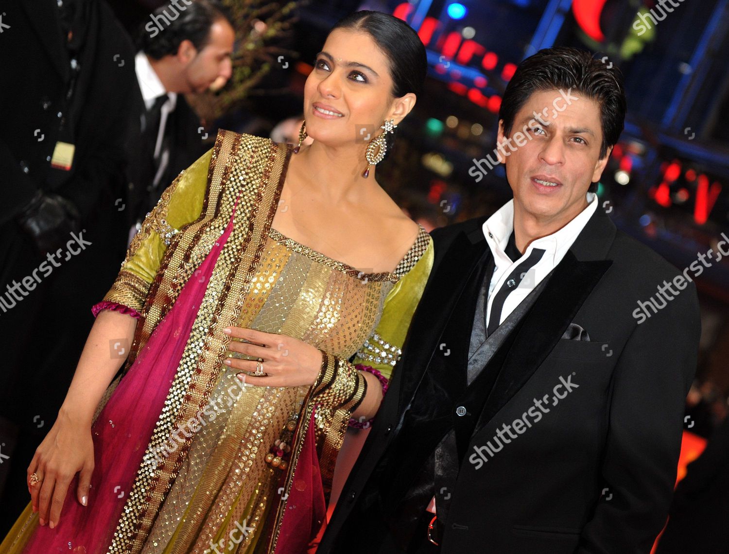 Bollywood Actors Shah Rukh Khan R Kajol Editorial Stock Photo Stock Image Shutterstock