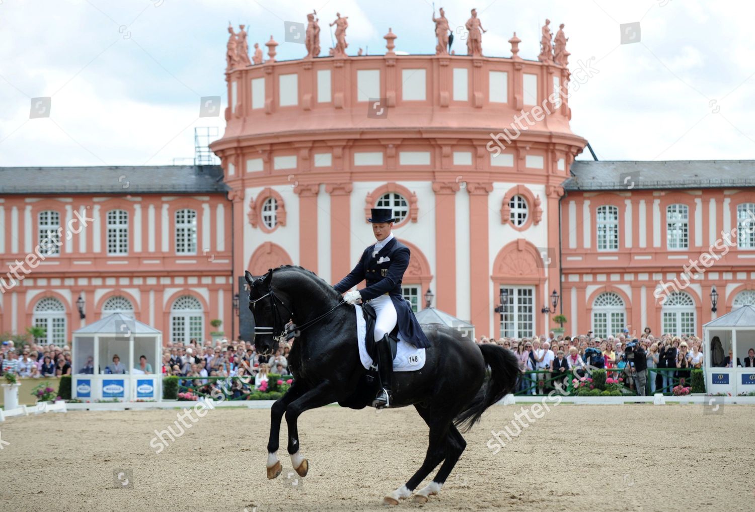 German Dressage Rider Matthias Rath Rides Editorial Stock Photo - Stock ...