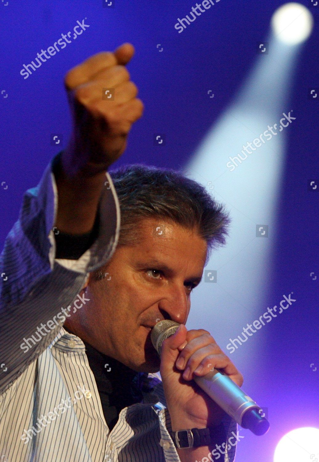 Hartmut Engler Singer German Band Pur Editorial Stock Photo - Stock ...