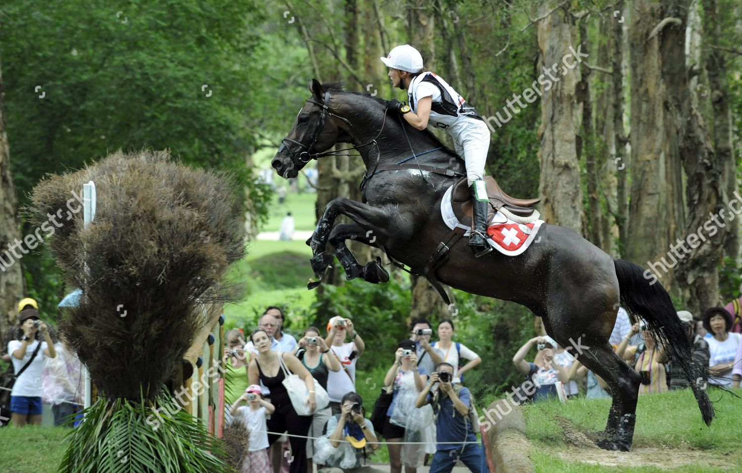 Swiss Eventing Rider Tiziana Realini Her Editorial Stock Photo - Stock ...