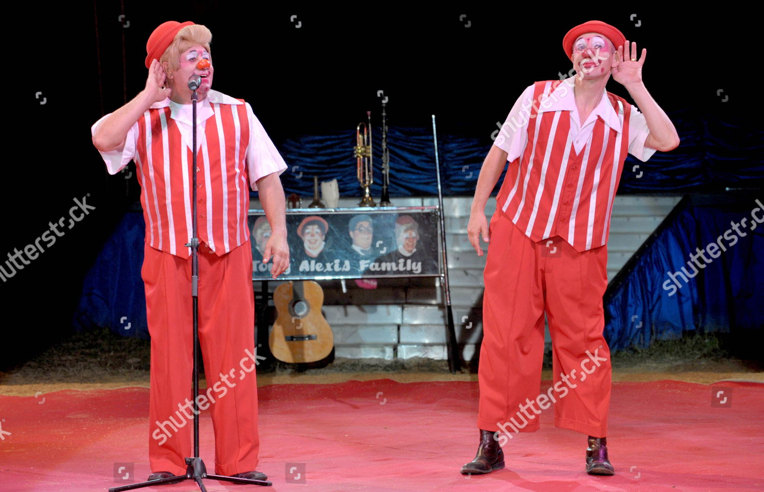 Belgian Singer Helmut Lotti Clown Toni Editorial Stock Photo - Stock ...