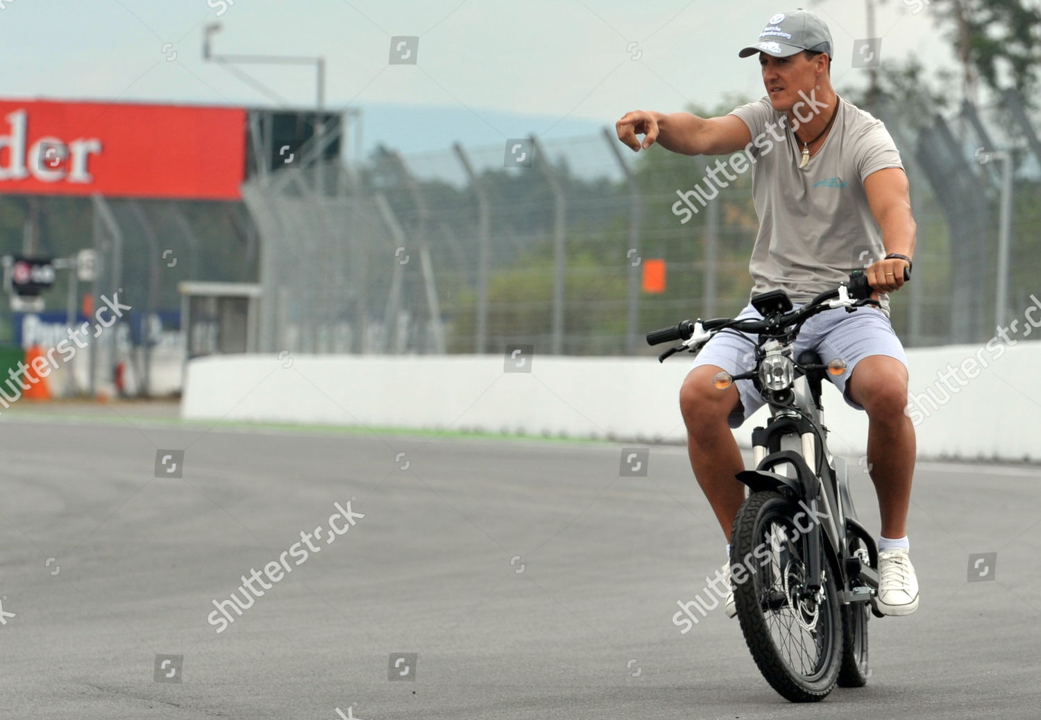 GERMAN FORMULA ONE RACEDRIVER MICHAEL SCHUMACHER Editorial Stock Photo