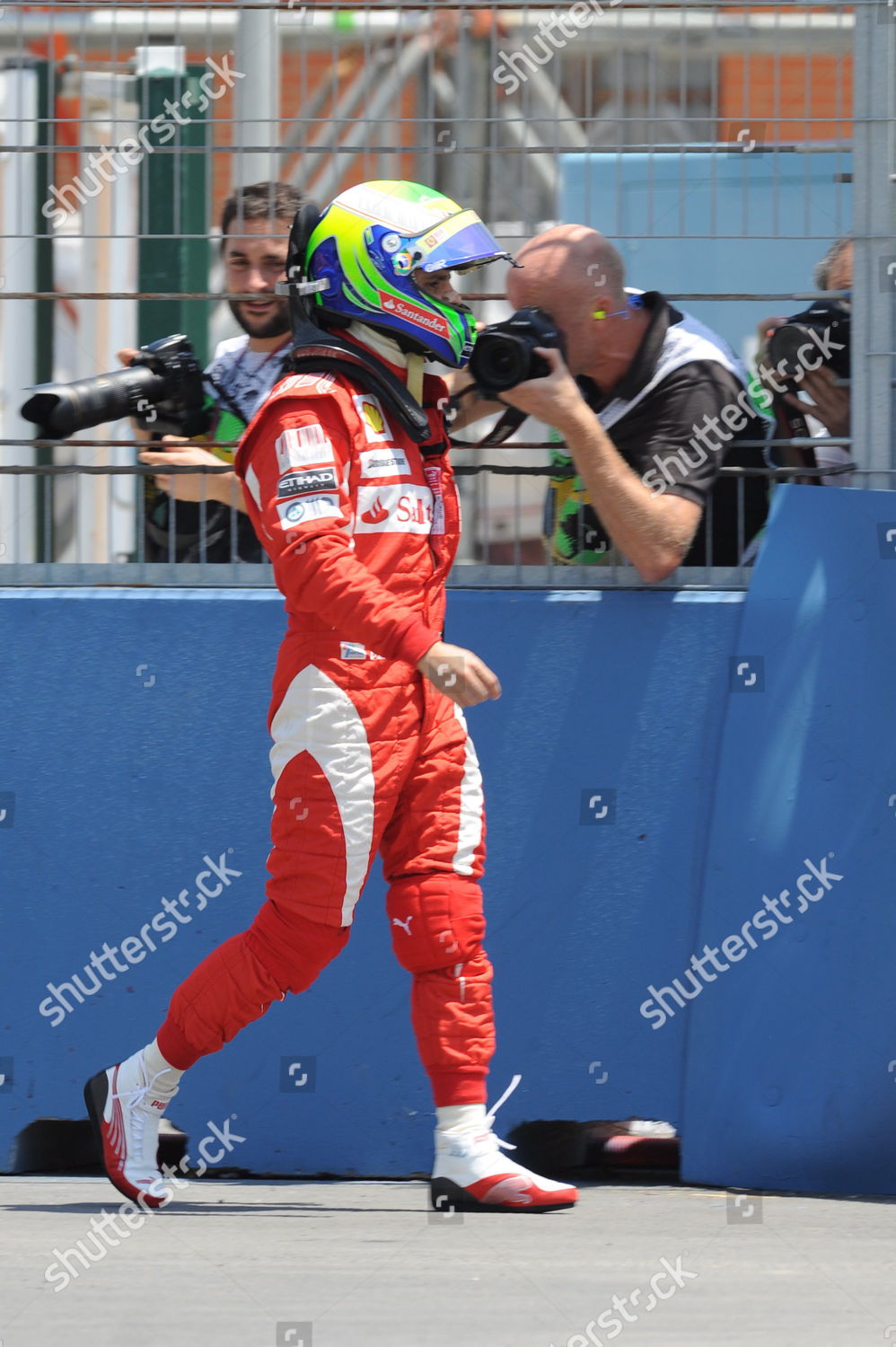 Brazilian Formula 1 Racecar Driver Felipe Editorial Stock Photo - Stock