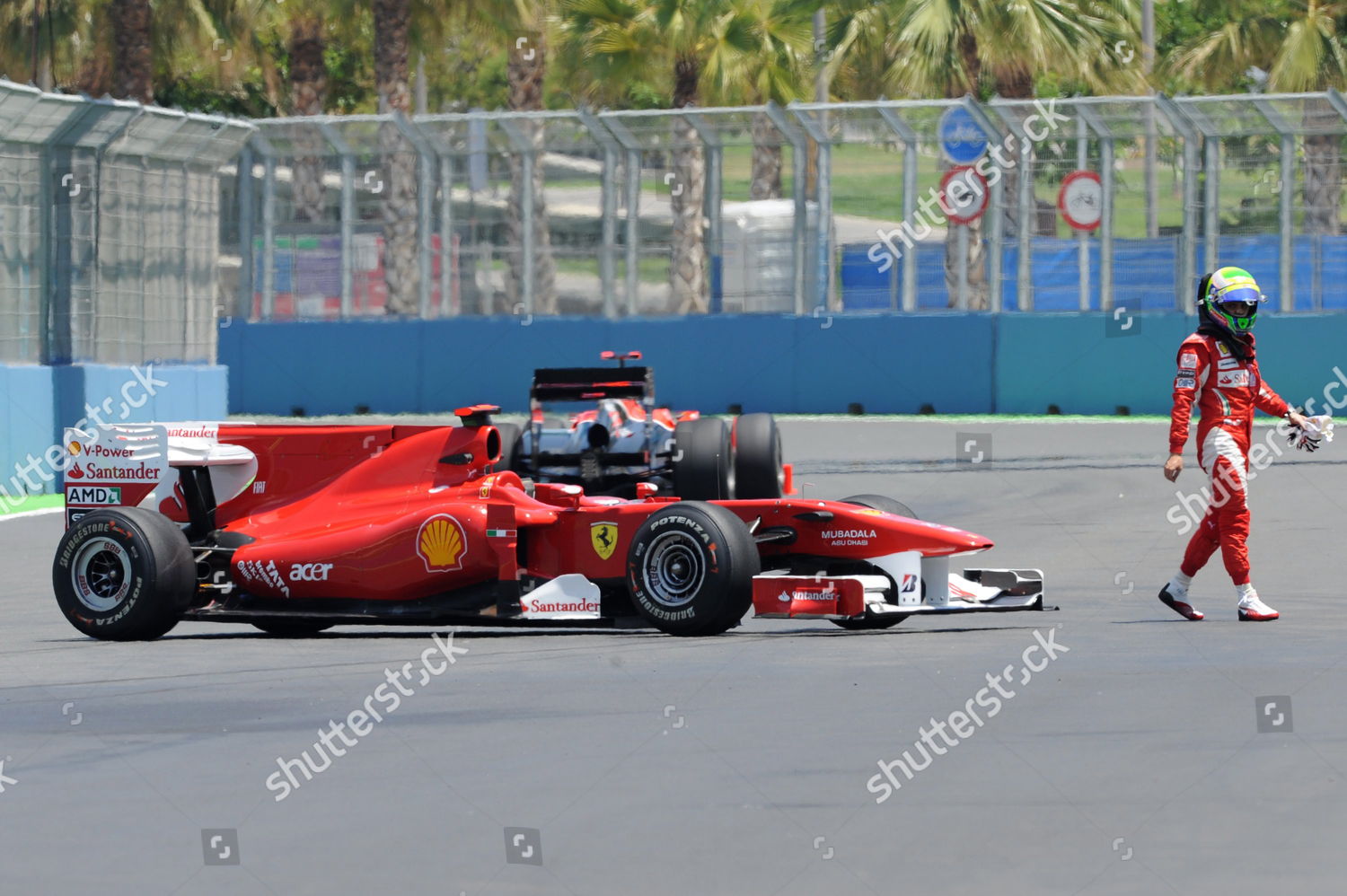 Brazilian Formula 1 Racecar Driver Felipe Editorial Stock Photo - Stock