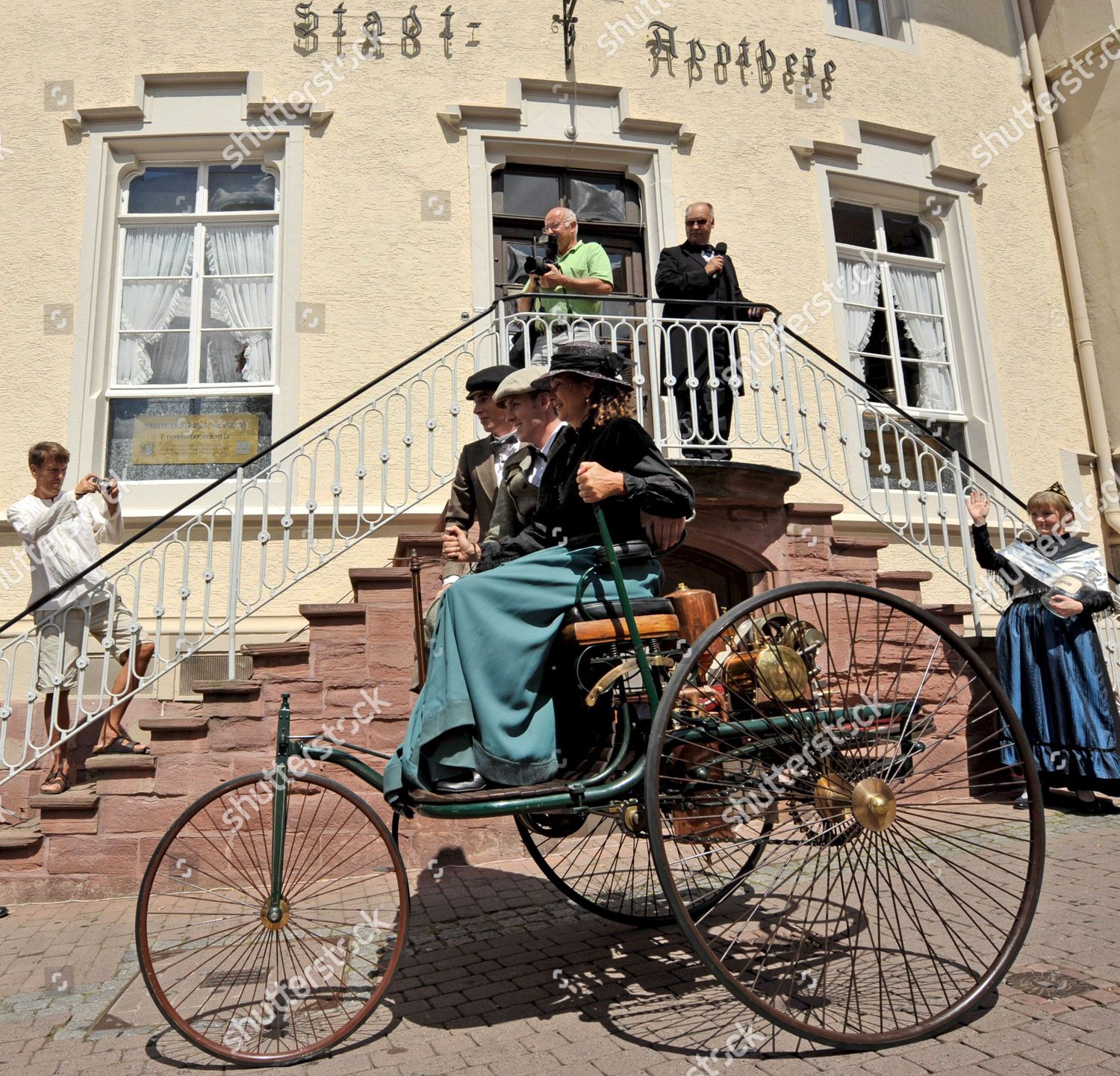 ACTORS AMATEUR THEATRE GROUP RE-ENACT 1888 Editorial Stock Ph