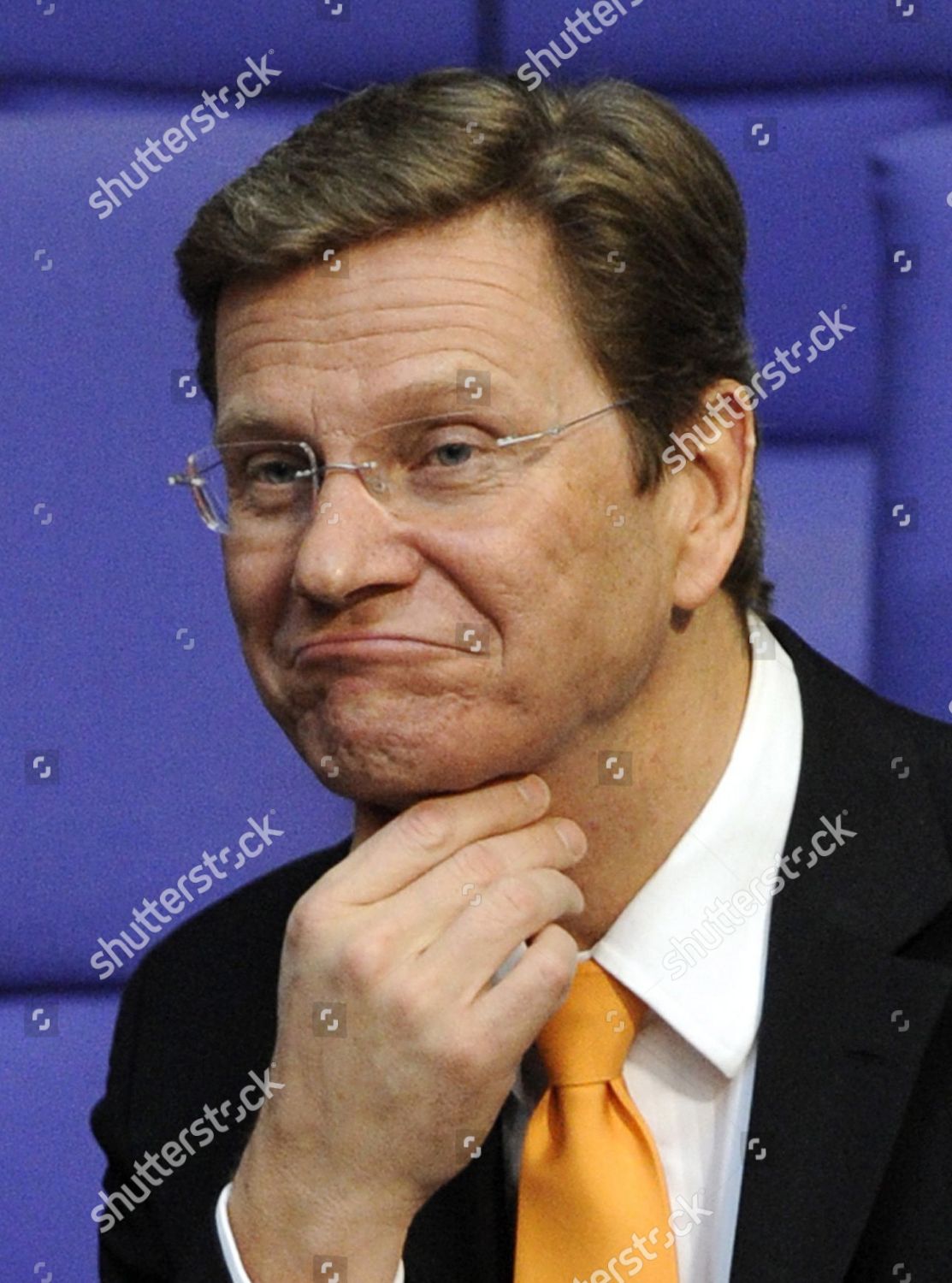 German Federal Minister Vicechancellor Guido Westerwelle Editorial 