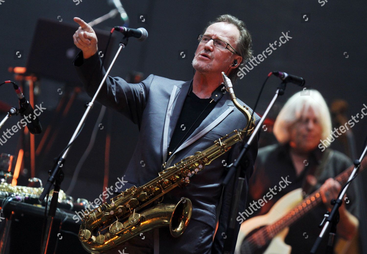 British Saxophonist Rock Band Supertramp John Editorial Stock Photo
