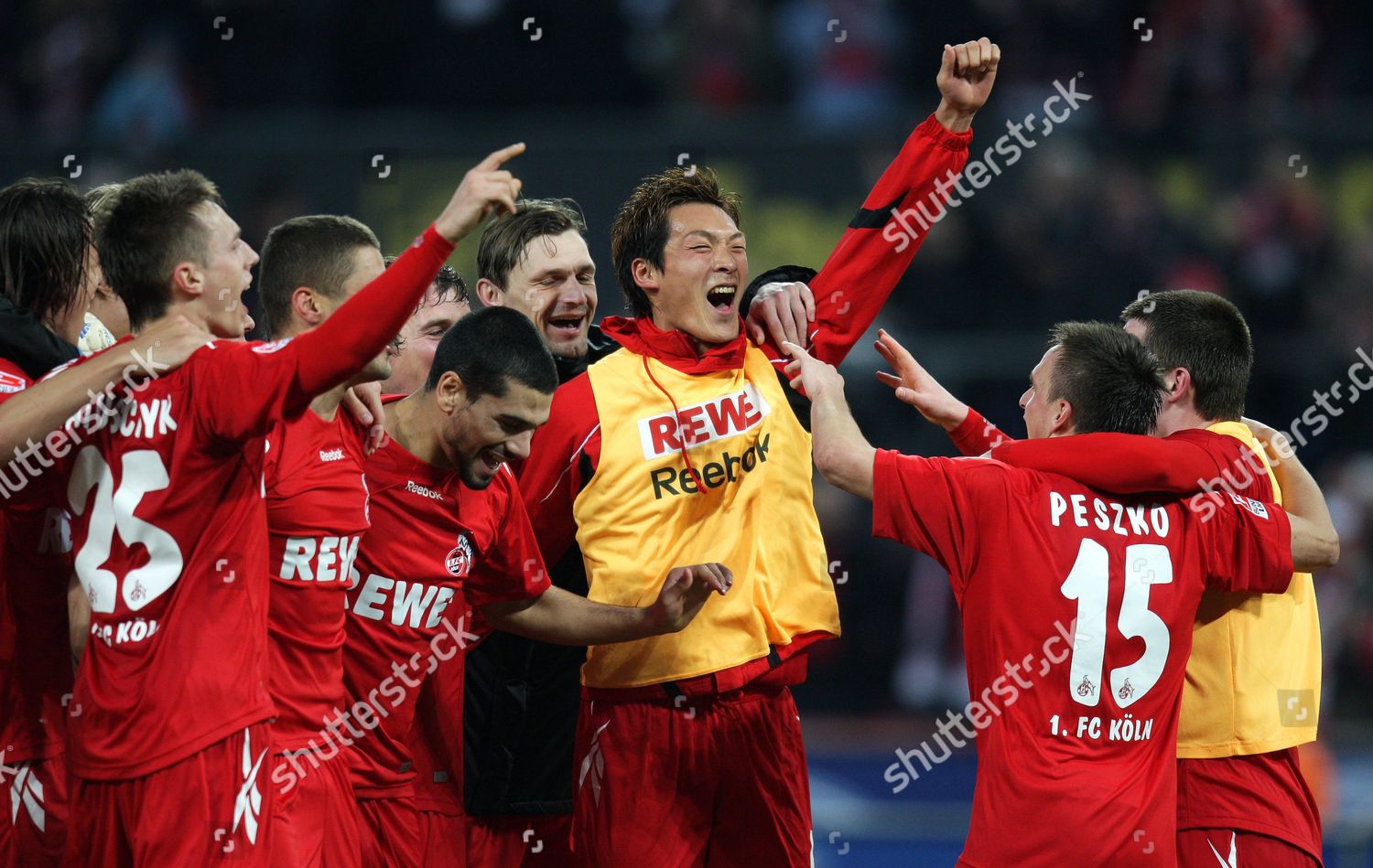 Colognes Tomoaki Makino Japan C Celebrates Editorial Stock Photo