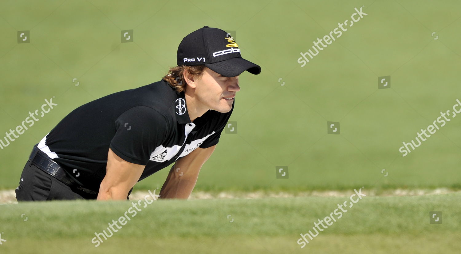 Camilo Villegas Colombia Lines Put Inside Editorial Stock Photo - Stock