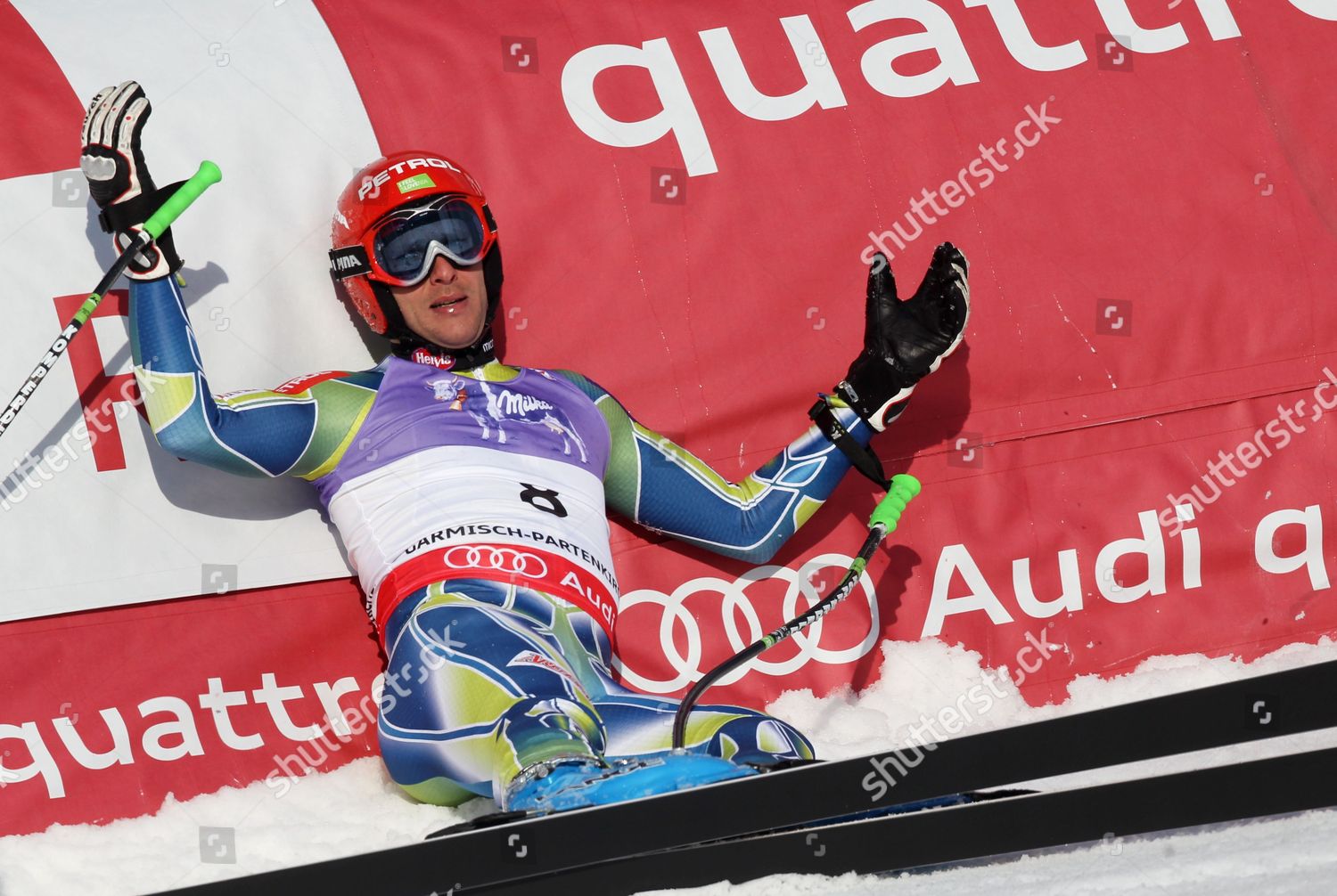 Andrej Jerman Slovenia Reacts Finish Area Editorial Stock Photo Stock