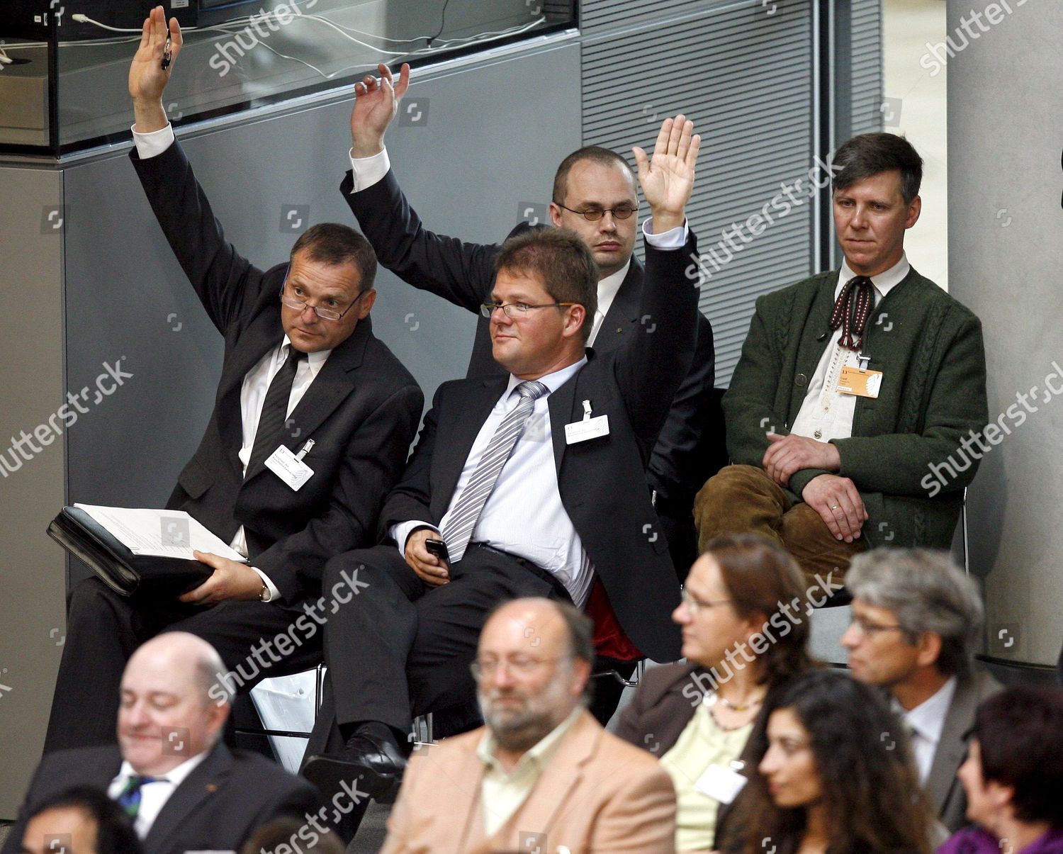 Representative National Democratic Party Germany Npd Editorial Stock